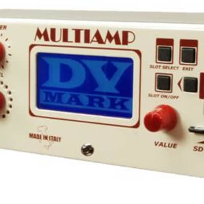 DV Mark DVH130020Z Multiamp 3-Channel Preamp/Effects Processor/Power Amp 2010s - White for sale