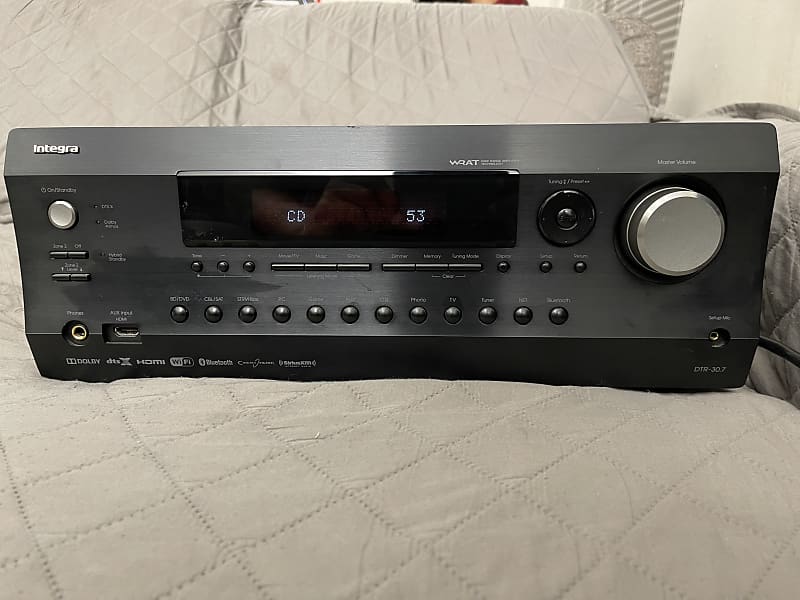 Integra DTR30.7 7.2 Channel DTSX Ready / ATMOS A/V Receiver Reverb
