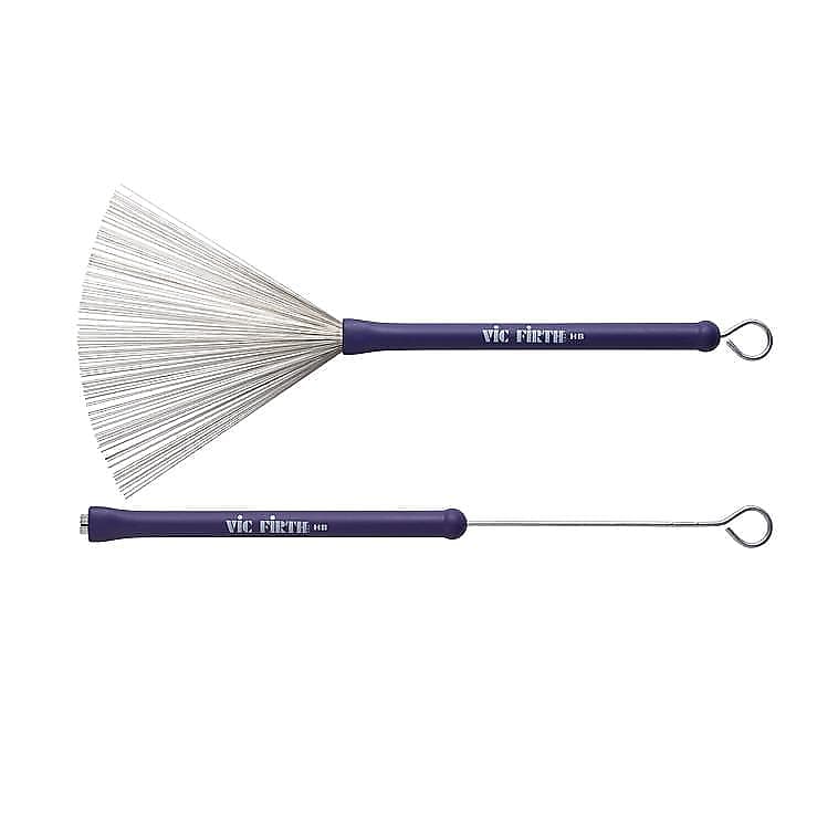 Vic Firth Heritage Brushes - Rubber Handle image 1