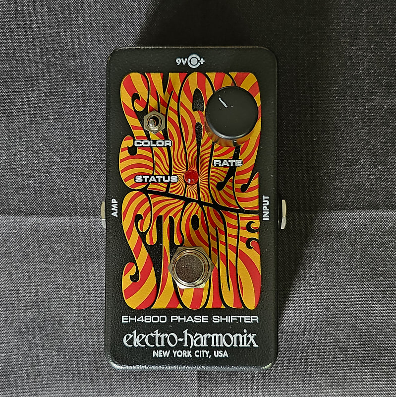 Electro-Harmonix Nano Small Stone EH4800 Phase Shifter V2 2021 - Present - Black image 1