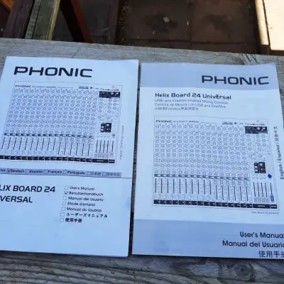 Phonic Helix Board 24 Universal USB + FireWire image 10