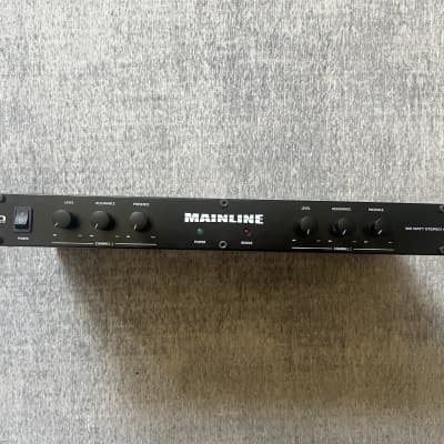 Rocktron Mainline 2-Channel 300-Watt Rackmount Guitar Amp 2010s - Black for sale