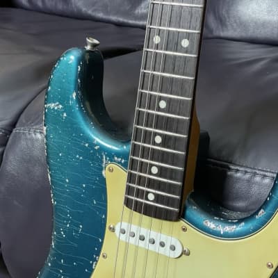 Psychederhythm Moderncaster S #032 / Atlantis Turquoise Pearl