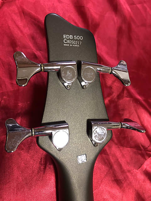 Ergodyne EDB500 (樹脂ボディ、アクティブPU) Ibanez EDB500 Ergodyne Metallic Gray Active PU 1998 Electric
