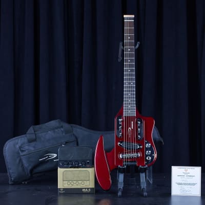 Speedster Standard (Gloss Red) 10,000th unit - Traveler Guitar Archive image 1