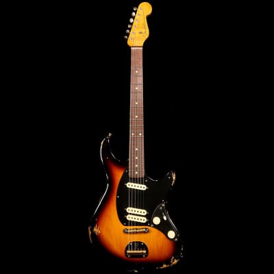 Fender Custom Shop NAMM 2019 Display California Special Relic Masterbuilt Ron Thorn 2-Tone Sunburst image 2