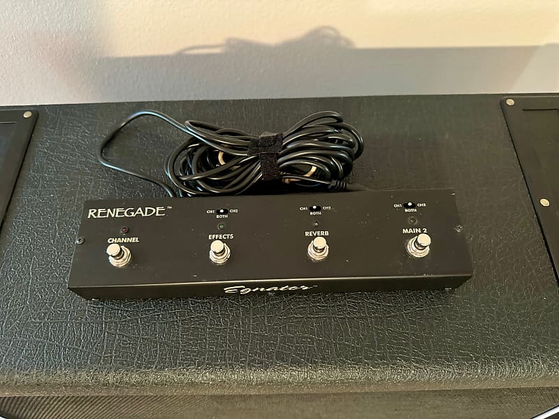 Egnater Renegade Footswitch - Black | Reverb