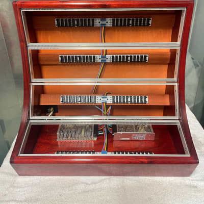 Complete Behringer System 100 (17 modules total) in Custom Padauk 12U 104HP Eurorack Case image 7