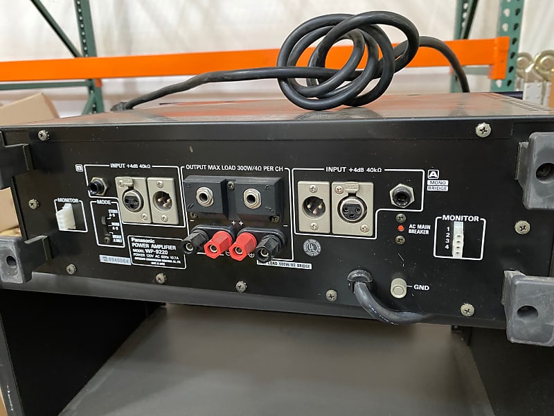 Panasonic Ramsa WP-9220 Power Amplifier | Reverb