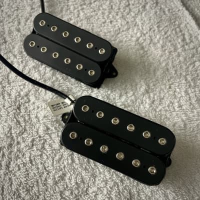 DiMarzio Titan Pickup Set Black Metal Cover DP259 DP258 Bridge