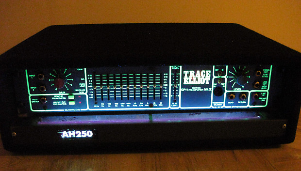 Trace Elliot GP11 Preamp AH250 Bass Guitar Amplifier