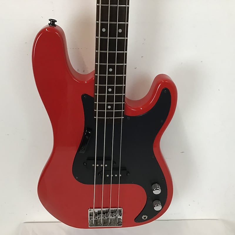 Used Samick PSTYLE BASS Bass Guitars Red Reverb