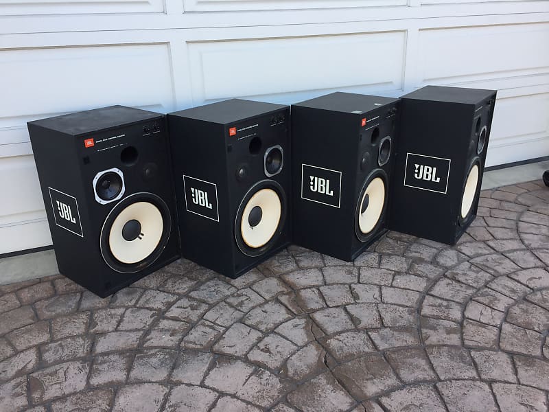 JBL 4312A Control Monitors (4) Black/White | Reverb