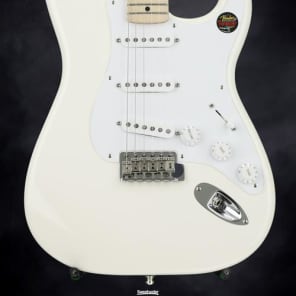 Fender Jimmie Vaughan Tex-Mex Stratocaster - Olympic White with Maple Fingerboard image 9