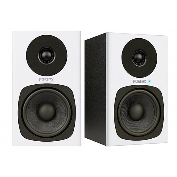 FOSTEX PM0.4c [Pair] (White) [Powered speaker] | Reverb