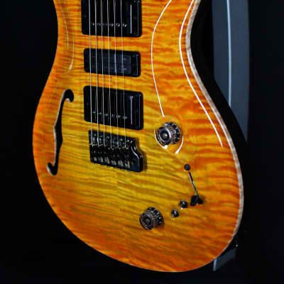 PRS Private Stock Special Semi-Hollow Limited-Edition Electric Guitar Citrus Glow #062 image 7