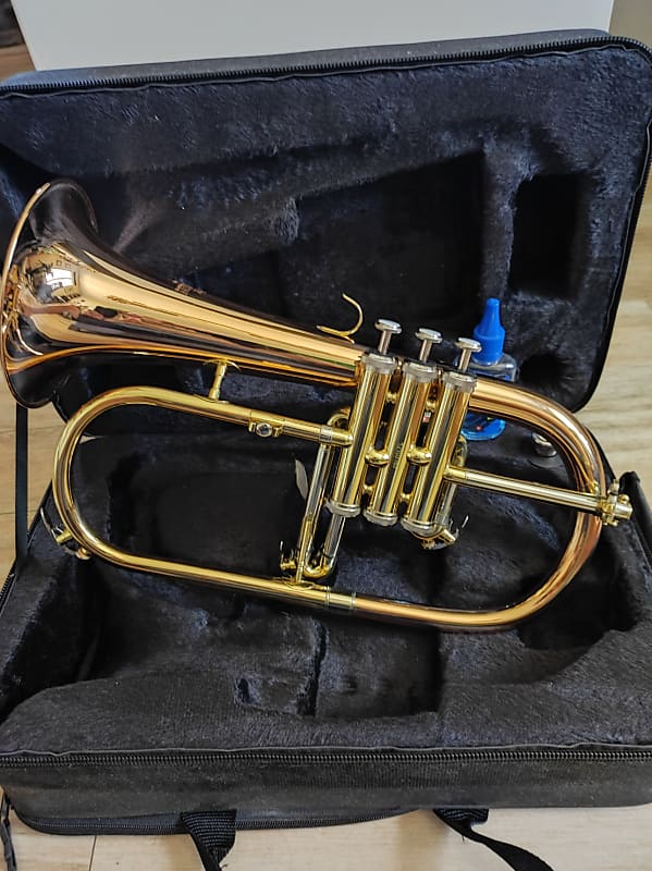 Roy Benson Flugelhorn FH 302G 2021 Brass / Rose Brass Reverb