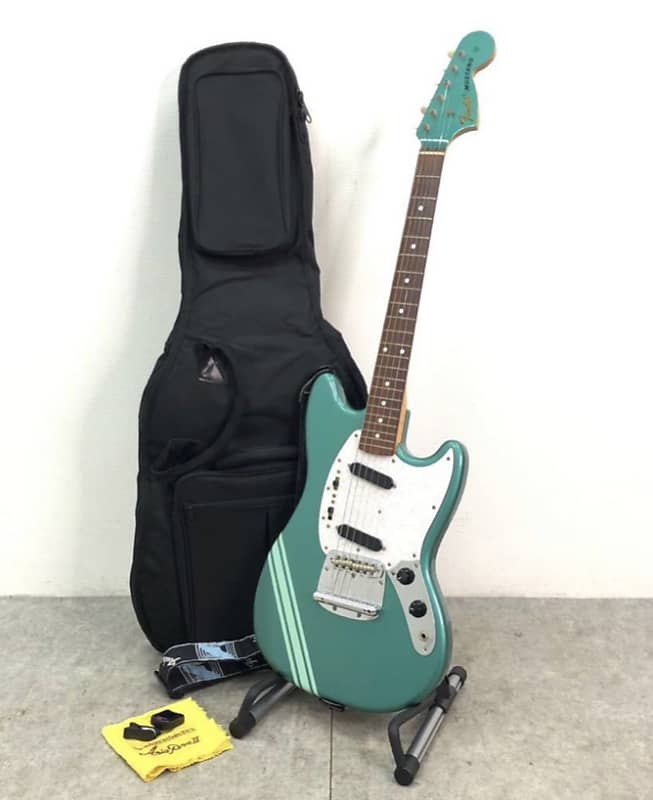 Fender Mustang 2000s Competition Ocean Turquoise Metallic image 1