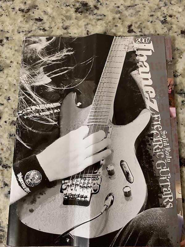 Ibanez Catalog 2007 RG Prestige RGA S SZ GSZ X GAS ART JS JEM Reverb
