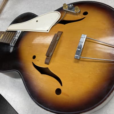 Audition 60's Japan made Archtop with pickup "project" AS IS image 1