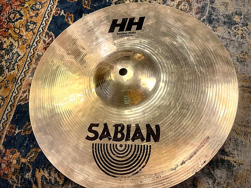 VIDEO! DARK CRISP SABIAN HH FUSION 13” Hihats 822 1360 g K/Z Combo DON’T  PAY $460