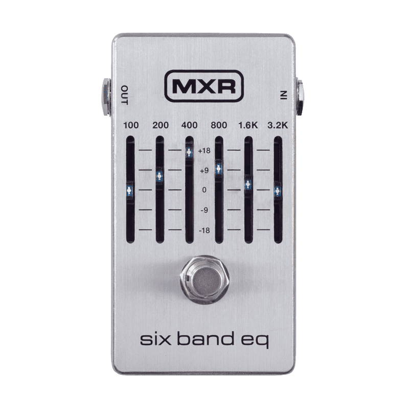 New MXR M109S 6 Band Graphic EQ Equalizer Guitar Effects Pedal 