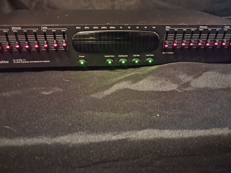 AudioSource EQ-100 80s  - Black  			