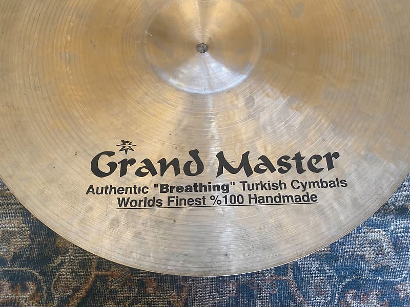 Ultra Rare Grand Master Authentic “Breathing” Turkish Cymbal Heavy Ride 20”  2708 Gs