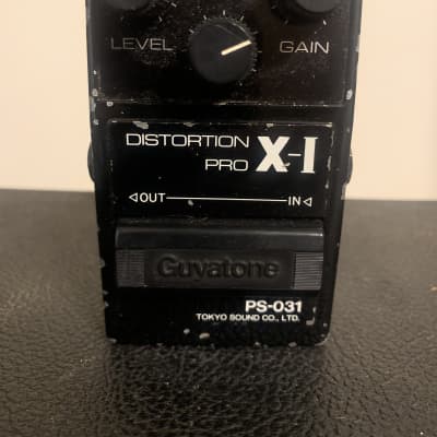 Guyatone PS-031 distortion pro x-1 1980's Black | Reverb