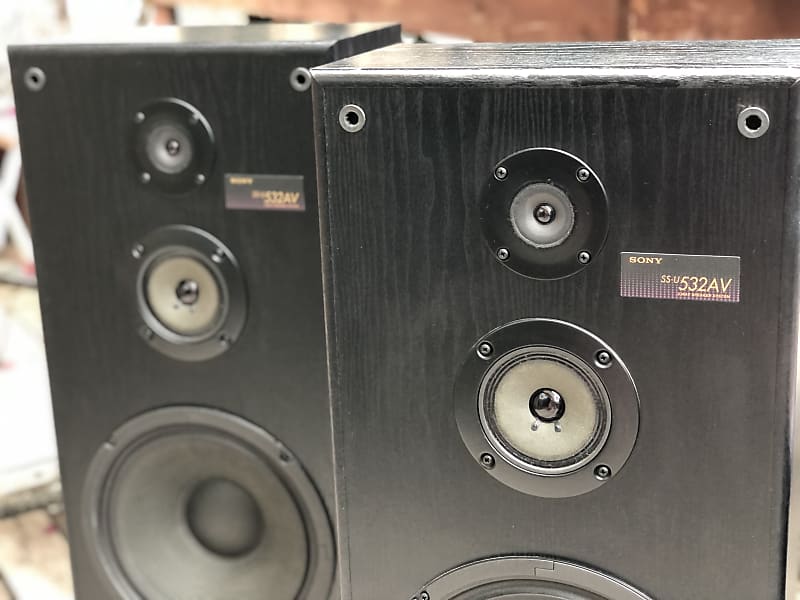 Set Of 2 SONY SS-U532AV Tower Floor Speakers 37 Set Of 2 SONY SS-U532AV Tower Floor Speakers 37