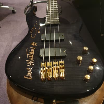 RARE Dave Mustaine's Megadeth personally owned concert bass signed signature by him, David Ellefson! image 1