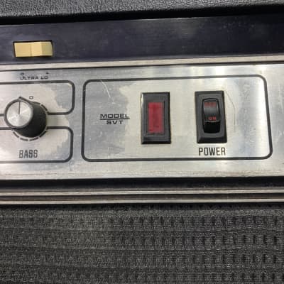 Ampeg Tom Hamilton's Aerosmith, SVT "Curved Line" 300-Watt Bass Amp Head (#8) 1975 - 1979 image 5
