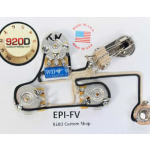920D Custom Shop EPI-FV Wiring Harness for Gibson/Epiphone Flying V