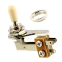 Right Angle 3 Way Toggle Switch L Type Import & Deep Nut Nickel