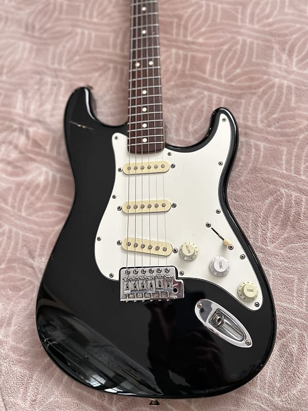 Fender Stratocaster  1992 MIM -Black image 1