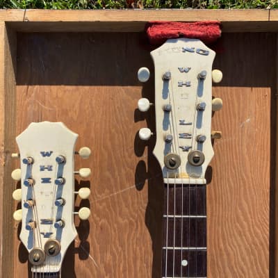 * UPDATE photos found * Vintage Custom Double Neck Mandolin/Guitar The Stonemans and Cousin Wilbur image 11