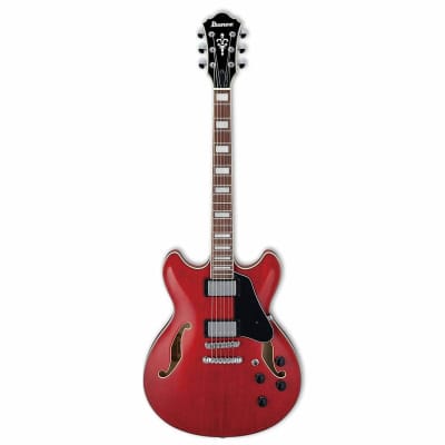 Ibanez Artcore AS73 Semi-Hollow Body Electric Guitar Transparent Cherry Red