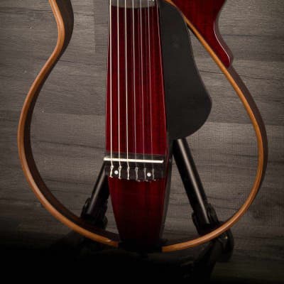 Yamaha SLG200N Silent Nylon String Crimson Red Burst for sale