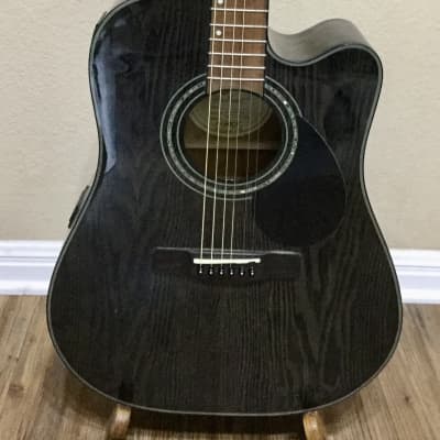 Samick D-4CE TBK Black Greg Bennett Design Acoustic Electric