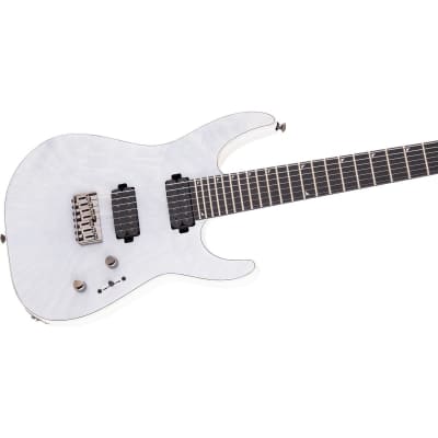 Jackson Pro Soloist SL7A MAH HT Electric Guitar, Ebony Fingerboard, Unicorn White image 16