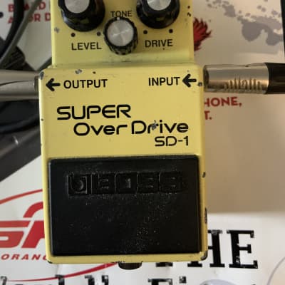 Boss SD-1 Super Overdrive 1981 - 1988 Made In Japan