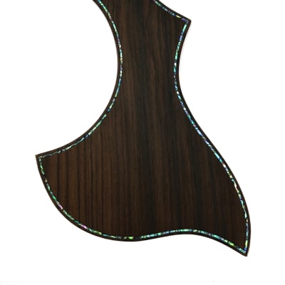 Bruce Wei, Guitar Part Rosewood Pickguard - Epiphone HummingBird Type , Abalone Inlay (749) for sale