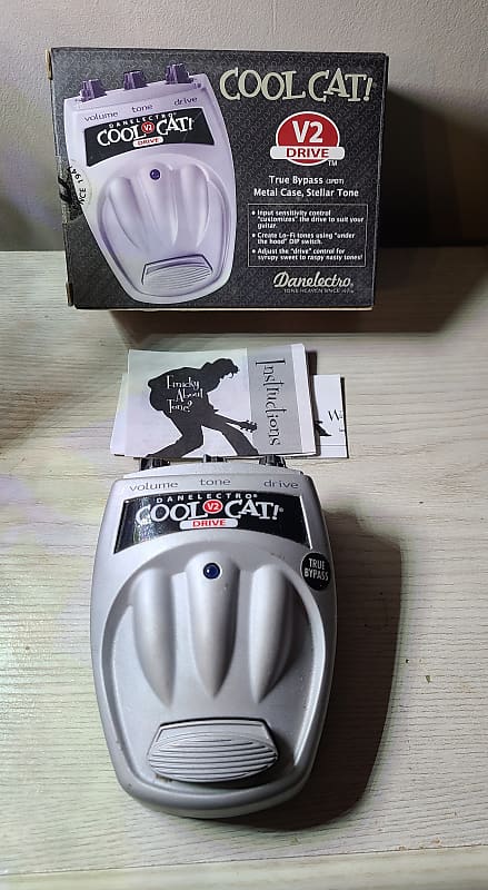 Danelectro Cool Cat Drive V2 2010s - silver image 1