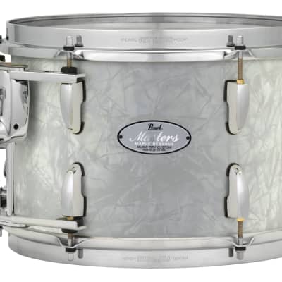 Pearl Music City Custom Masters Maple Reserve 20"x16" Bass Drum WHITE SATIN MOIRE MRV2016BX/C722 image 16