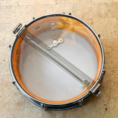 Premier 14" x 5,5" Birch Royal Ace Black Pearl Snare 60´s Vintage Case Stativ image 3