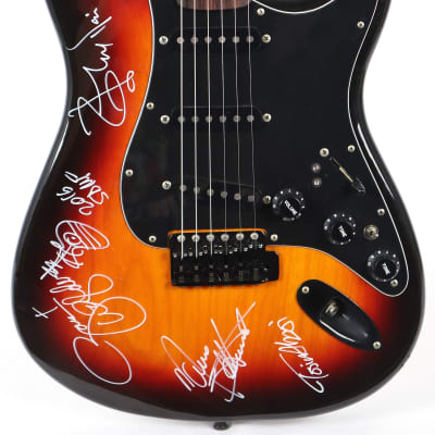 Fender Steve Vai Owned Generation Axe Signed Scalloped Stratocaster Electric Guitar Zakk Nuno Tosin Yngwie image 1