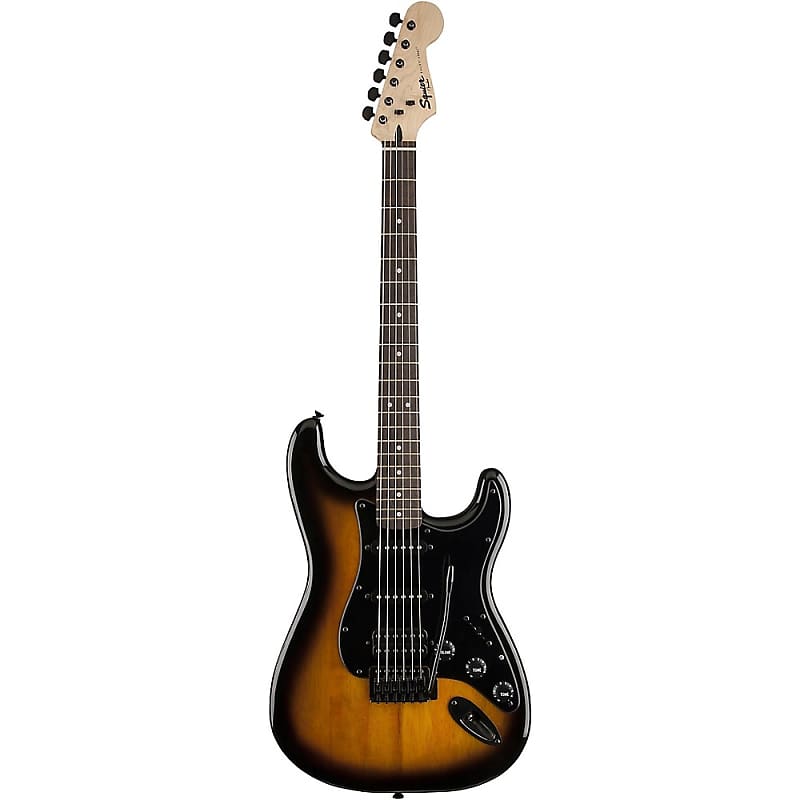 Squier Bullet Stratocaster HSS with Tremolo Limited-Edition Electric Guitar  Regular 2-Color Sunburst