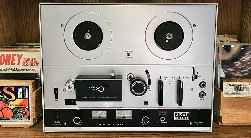 Akai GX-4000D Vintage Reel to Reel Recorder; Serviced - The Music Room