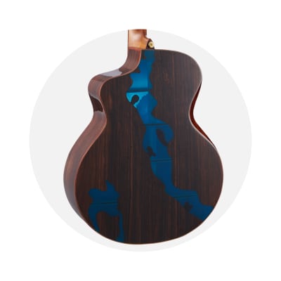Merida Sadhu cutaway solid Spruce/ rosewood Acoustic guitar image 11