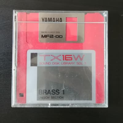 Yamaha  Yamaha TX16W Sound Disk Library Brass